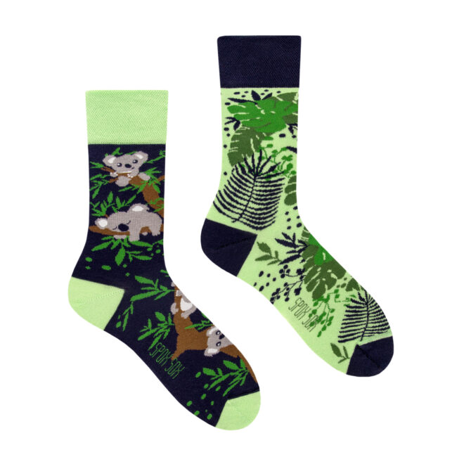 Koala kolorowe smieszne skarpetki casual Spox Sox Erdbeerpunkt Online Shop Schweiz
