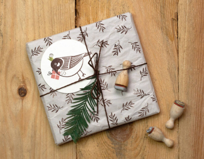 Kohlmeise olivenzweig geschenk miniperlenfischer stempel 01 Erdbeerpunkt Online Shop Schweiz
