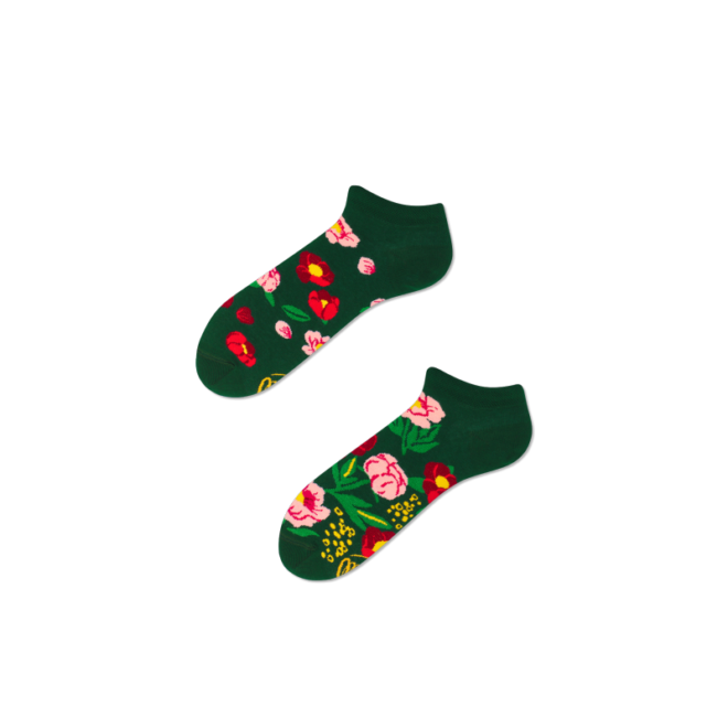 L71 flower power green flower power green sneakersocken Erdbeerpunkt Online Shop Schweiz