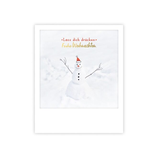 Lass dich druecken schneemann 3 0327 Erdbeerpunkt Online Shop Schweiz