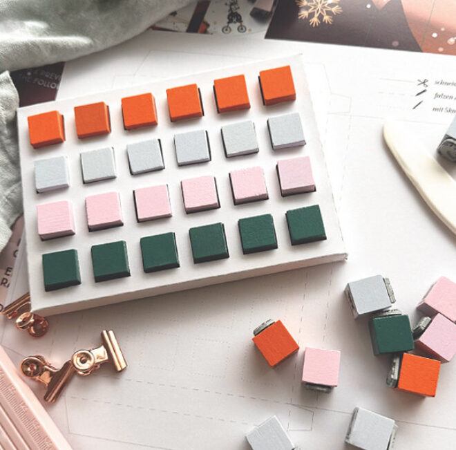 Ministempel adventskalender 7 2 Erdbeerpunkt Online Shop Schweiz