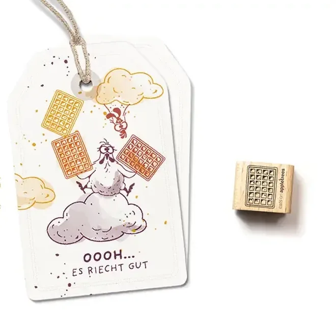 Ministempel belgische waffel Erdbeerpunkt Online Shop Schweiz