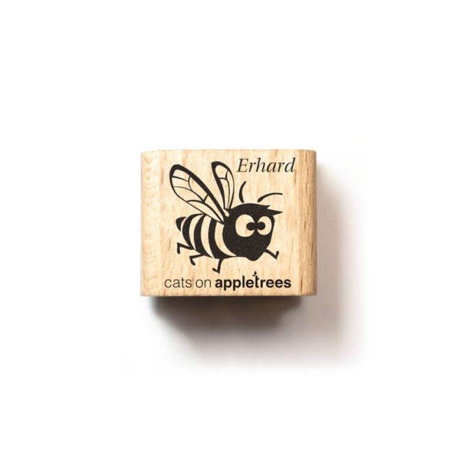 Ministempel biene erhard 2 Erdbeerpunkt Online Shop Schweiz