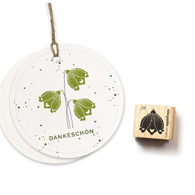 Ministempel bluete 29 maerzenbecher 2 gefuellt Erdbeerpunkt Online Shop Schweiz