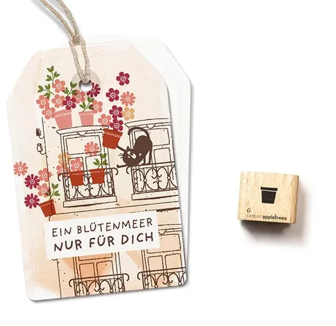 Ministempel blumentopf 62 Erdbeerpunkt Online Shop Schweiz