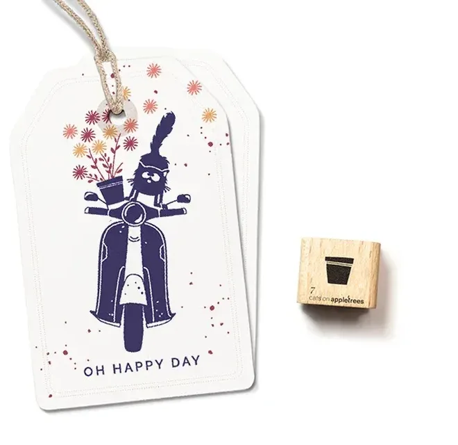 Ministempel blumentopf 72 Erdbeerpunkt Online Shop Schweiz