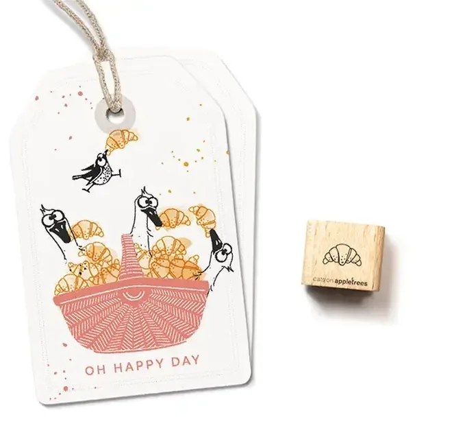 Ministempel croissant 2 Erdbeerpunkt Online Shop Schweiz