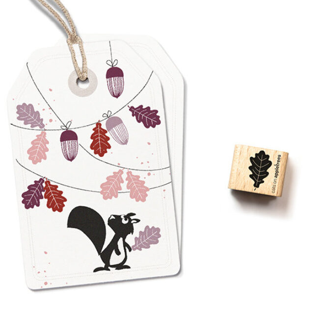 Ministempel eichenblatt Erdbeerpunkt Online Shop Schweiz