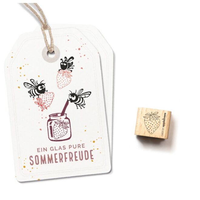 Ministempel erdbeere 2 ndash kontur Erdbeerpunkt Online Shop Schweiz