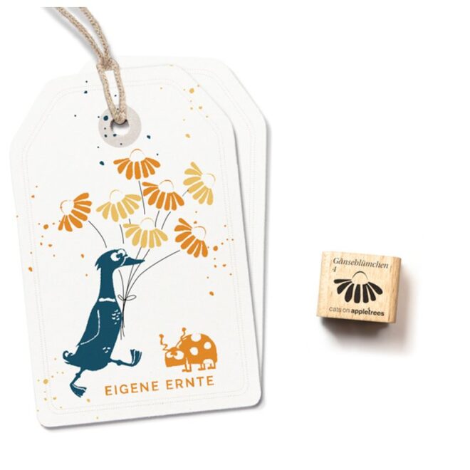 Ministempel gaensebluemchen 4 ndash seitlich Erdbeerpunkt Online Shop Schweiz