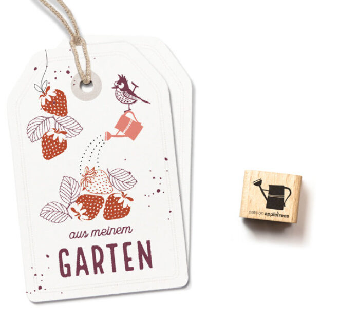 Ministempel giesskanne Erdbeerpunkt Online Shop Schweiz