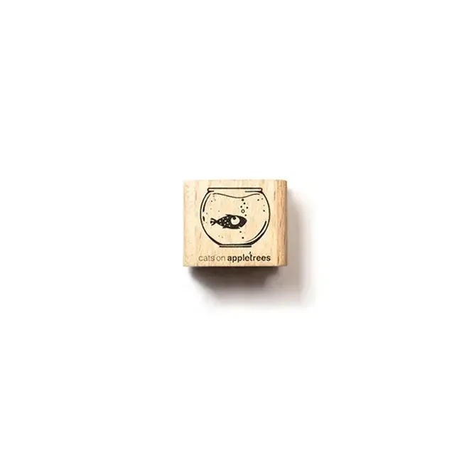 Ministempel goldfischglas2 Erdbeerpunkt Online Shop Schweiz