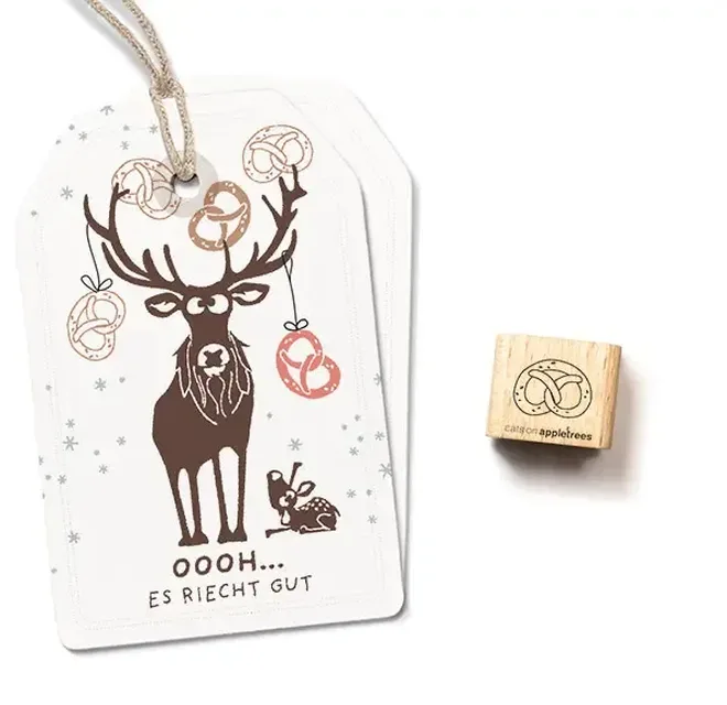 Ministempel laugenbrezel 1 outline Erdbeerpunkt Online Shop Schweiz