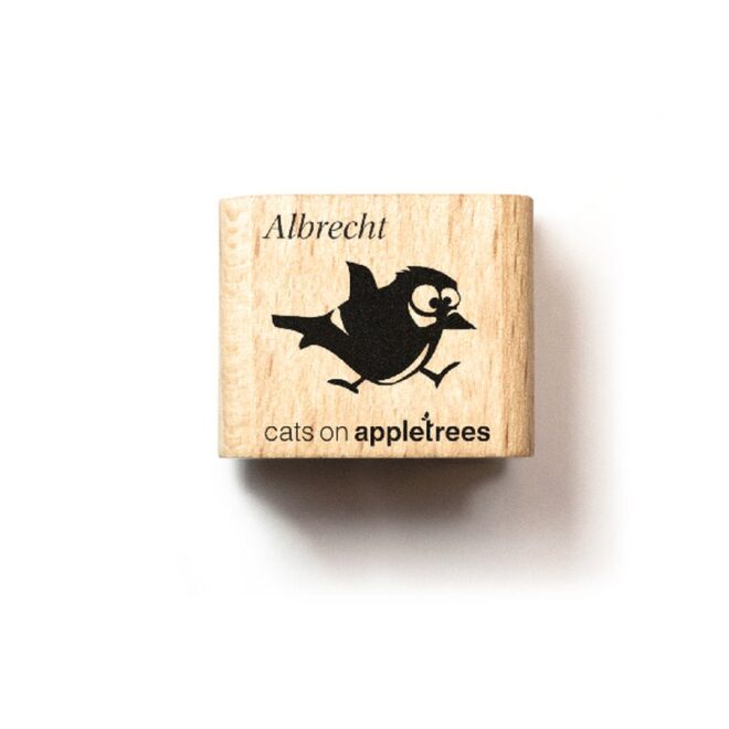 Ministempel meise albrecht Erdbeerpunkt Online Shop Schweiz