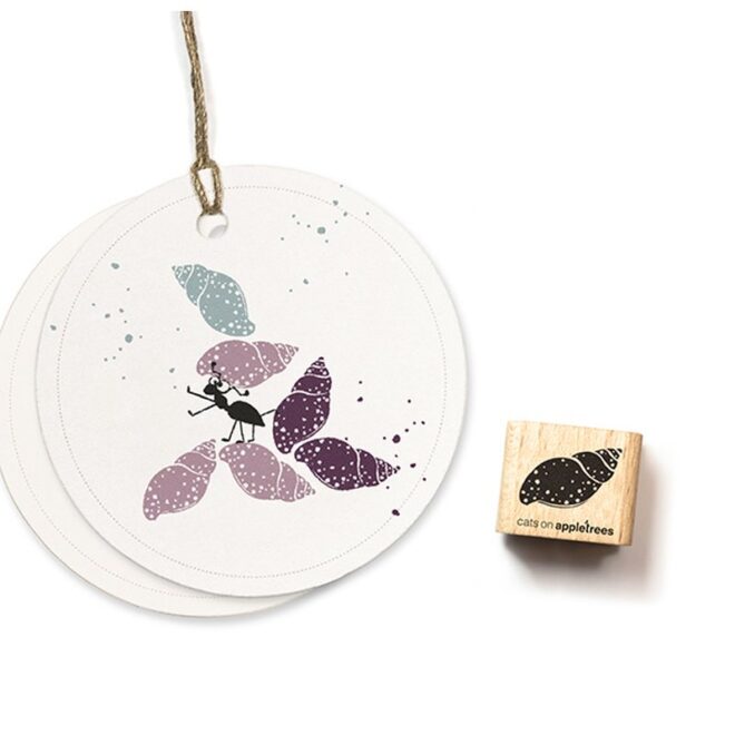 Ministempel schneckenhaus 1 Erdbeerpunkt Online Shop Schweiz