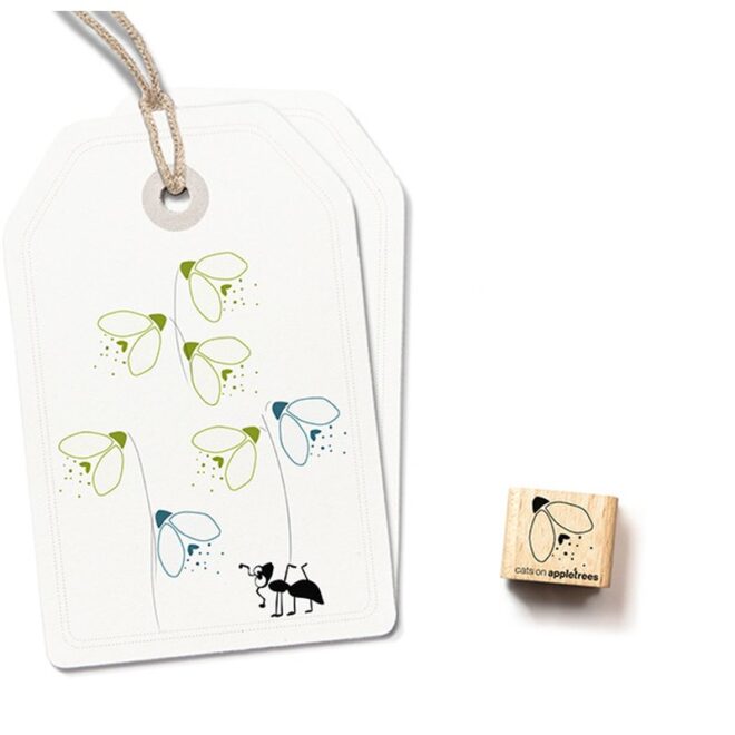 Ministempel schneegloeckchen 1 Erdbeerpunkt Online Shop Schweiz