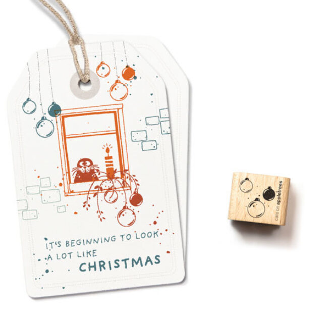 Ministempel weihnachtskugeln 28156 Erdbeerpunkt Online Shop Schweiz