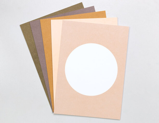 P076 5 postkartenset natur mix perlenfischer stempel 01 Erdbeerpunkt Online Shop Schweiz