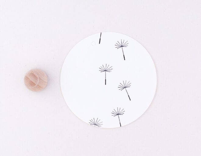 Perlenfischer e006 pusteblume stempel 01 Erdbeerpunkt Online Shop Schweiz