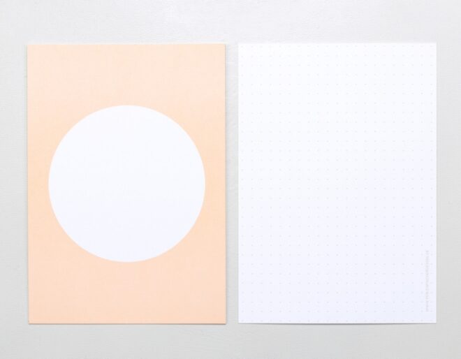 Perlenfischer P050a Dot Postkarte Soft Aprikose4 10 Erdbeerpunkt Online Shop Schweiz
