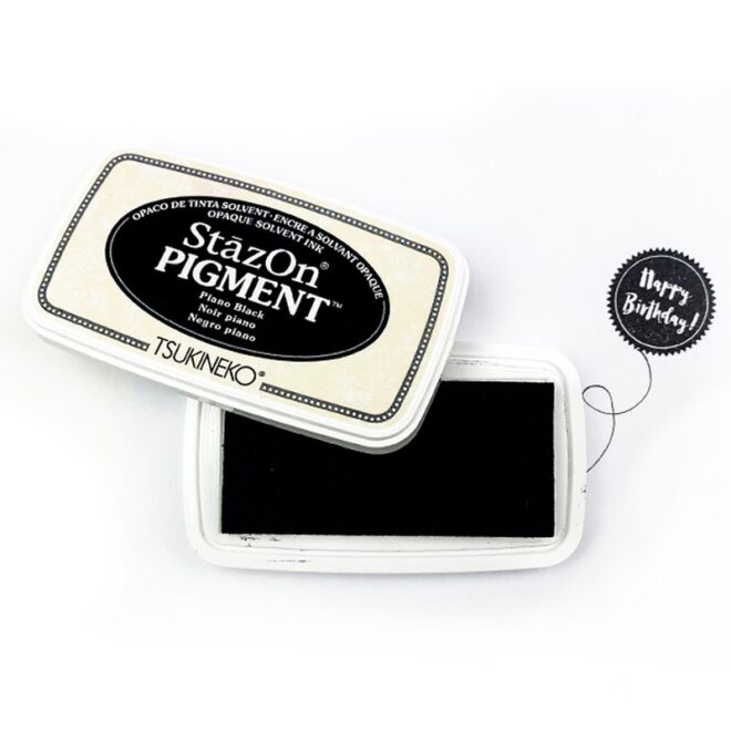 Stazon pigment piano black Erdbeerpunkt Online Shop Schweiz