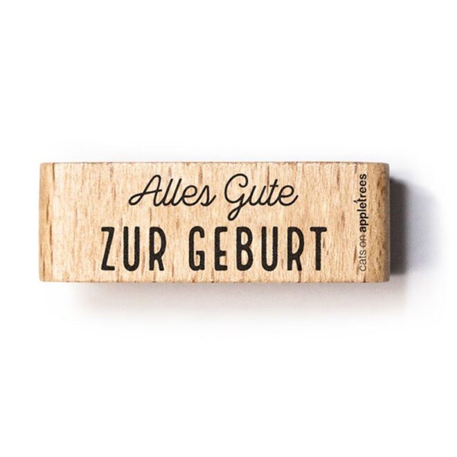 Stempel alles gute zur geburt 2 Erdbeerpunkt Online Shop Schweiz