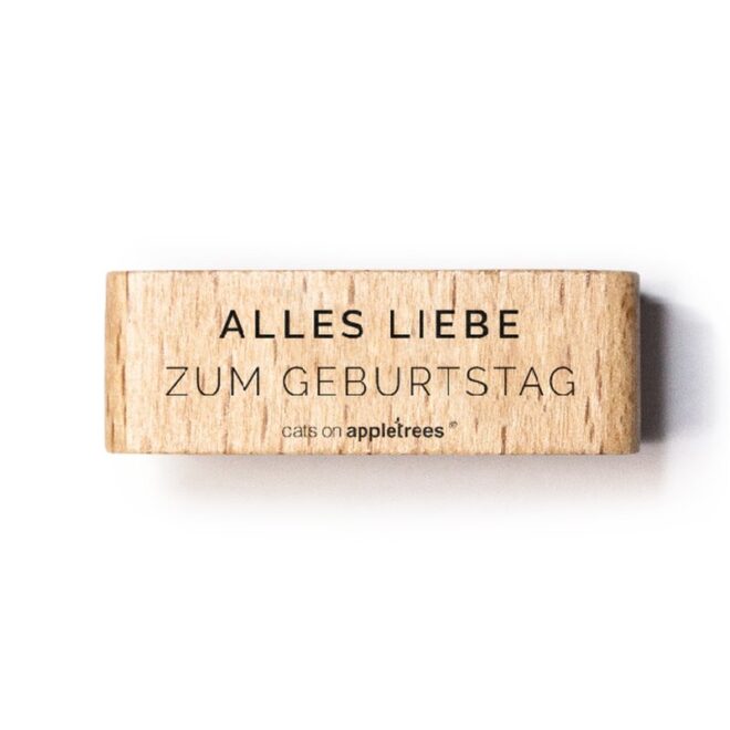 Stempel alles liebe zum geburtstag Erdbeerpunkt Online Shop Schweiz