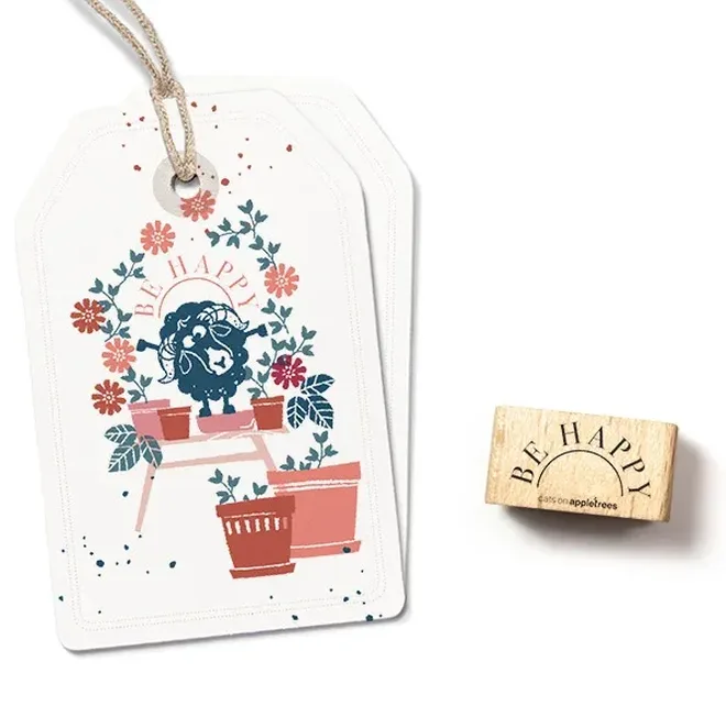 Stempel be happy Erdbeerpunkt Online Shop Schweiz