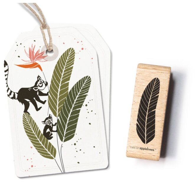 Stempel blatt strelitzie 1 gross 27678 Erdbeerpunkt Online Shop Schweiz