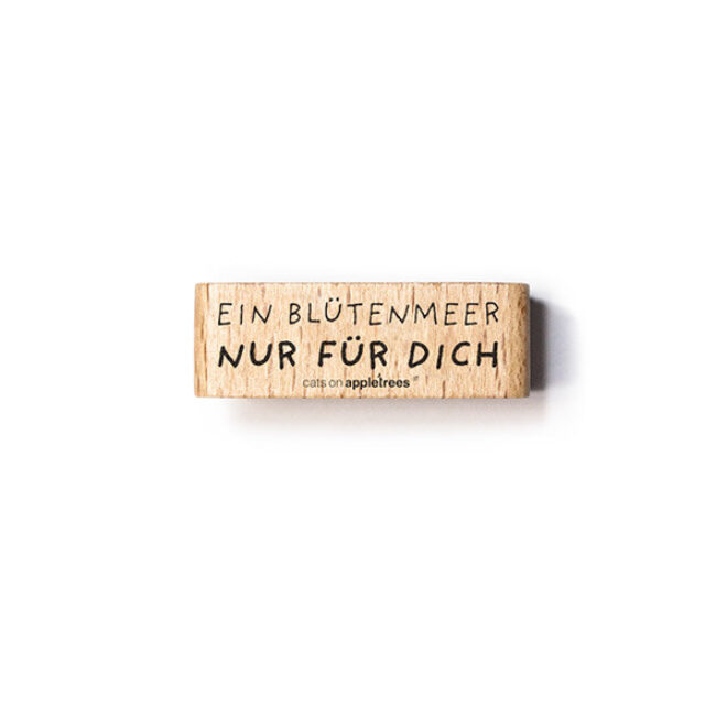 Stempel bluetenmeer fuer dich 2 Erdbeerpunkt Online Shop Schweiz