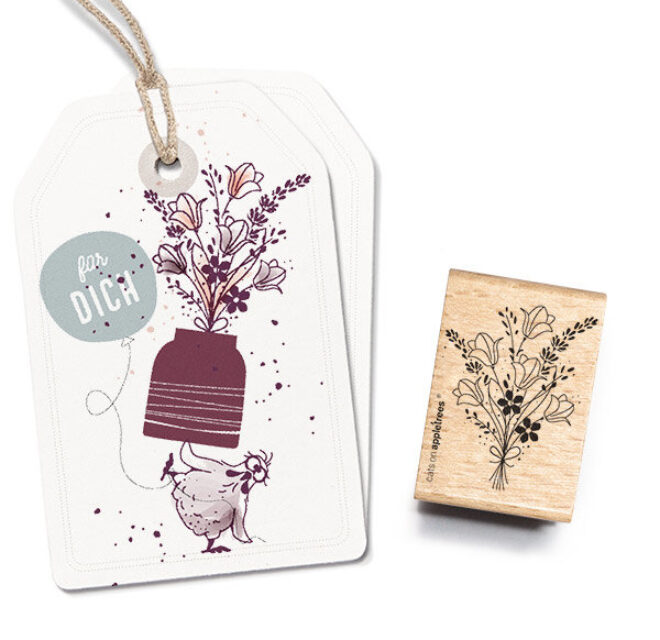 Stempel blumenstrauss 3 Erdbeerpunkt Online Shop Schweiz