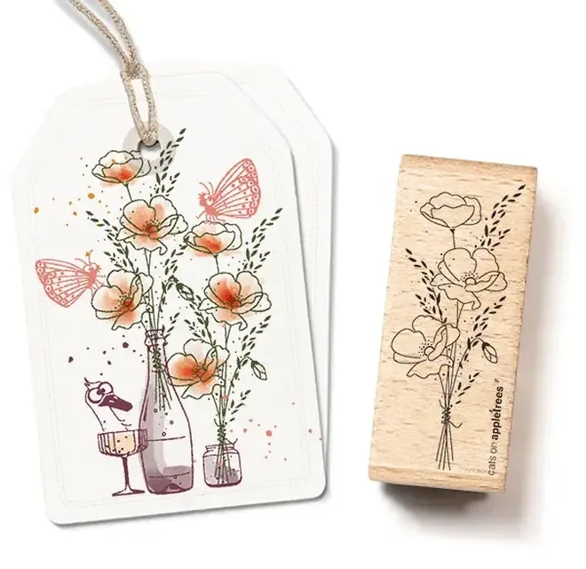 Stempel blumenstrauss 5 Erdbeerpunkt Online Shop Schweiz