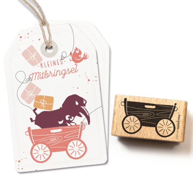 Stempel bollerwagen Erdbeerpunkt Online Shop Schweiz