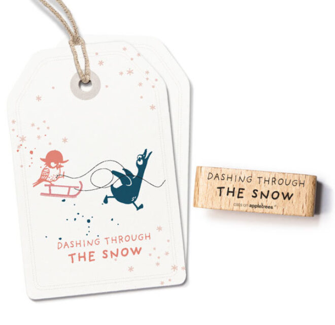 Stempel dashing through the snow 28180 Erdbeerpunkt Online Shop Schweiz