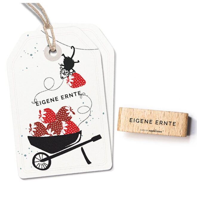 Stempel eigene ernte Erdbeerpunkt Online Shop Schweiz