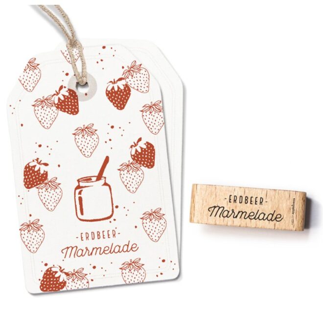 Stempel erdbeer marmelade Erdbeerpunkt Online Shop Schweiz