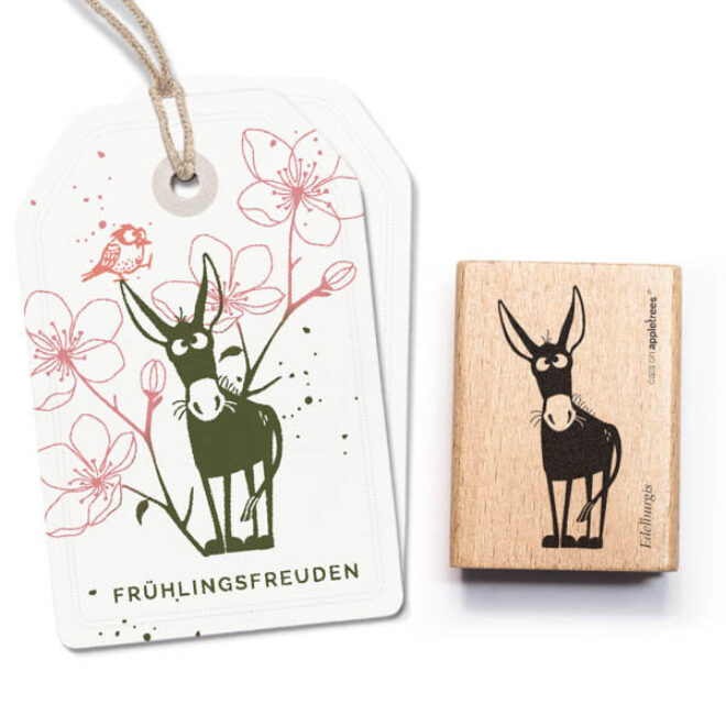 Stempel esel edelburgis 2 Erdbeerpunkt Online Shop Schweiz