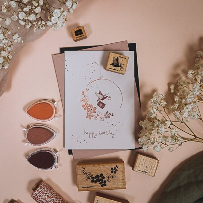 Stempel fruehlingszweig 2 Erdbeerpunkt Online Shop Schweiz