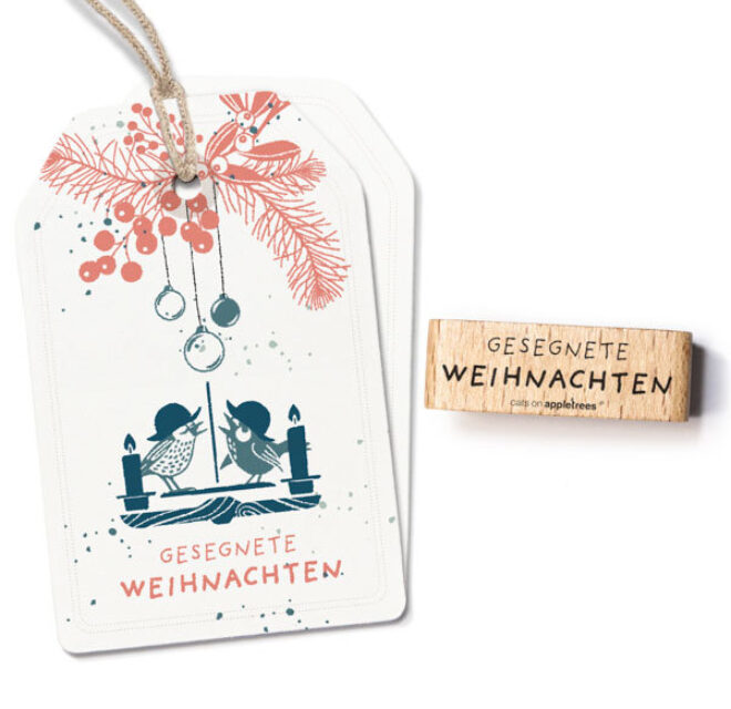 Stempel gesegnete weihnachten 1 28171 Erdbeerpunkt Online Shop Schweiz