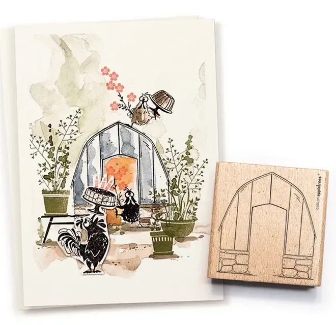 Stempel gewaechshaus Erdbeerpunkt Online Shop Schweiz