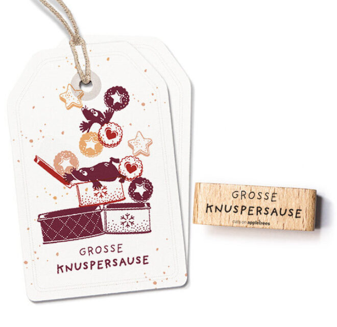 Stempel grosse knuspersause Erdbeerpunkt Online Shop Schweiz