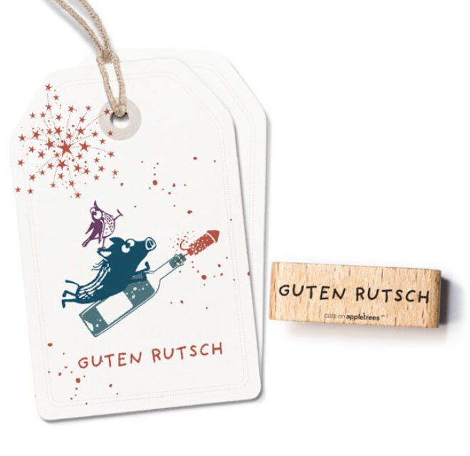 Stempel guten rutsch 28178 Erdbeerpunkt Online Shop Schweiz