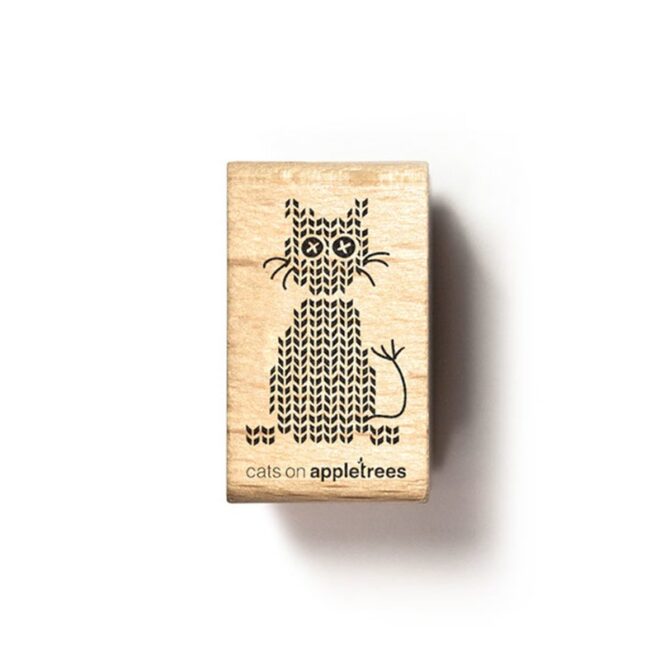 Stempel haekelkatze 2 Erdbeerpunkt Online Shop Schweiz