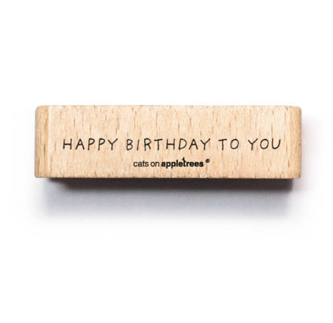 Stempel happy birthday 10 2 Erdbeerpunkt Online Shop Schweiz