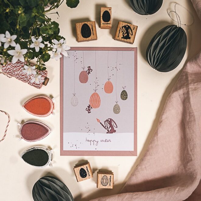 Stempel happy easter 3 3 Erdbeerpunkt Online Shop Schweiz