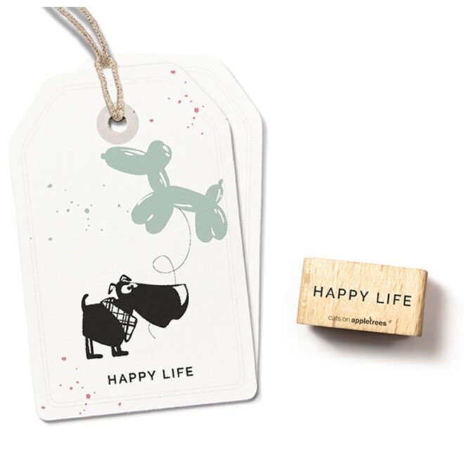 Stempel happy life Erdbeerpunkt Online Shop Schweiz