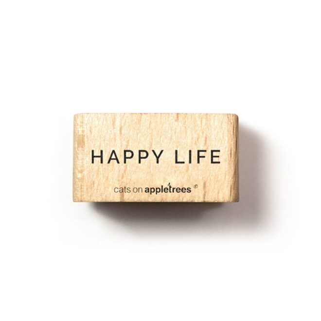 Stempel happy life 2 Erdbeerpunkt Online Shop Schweiz