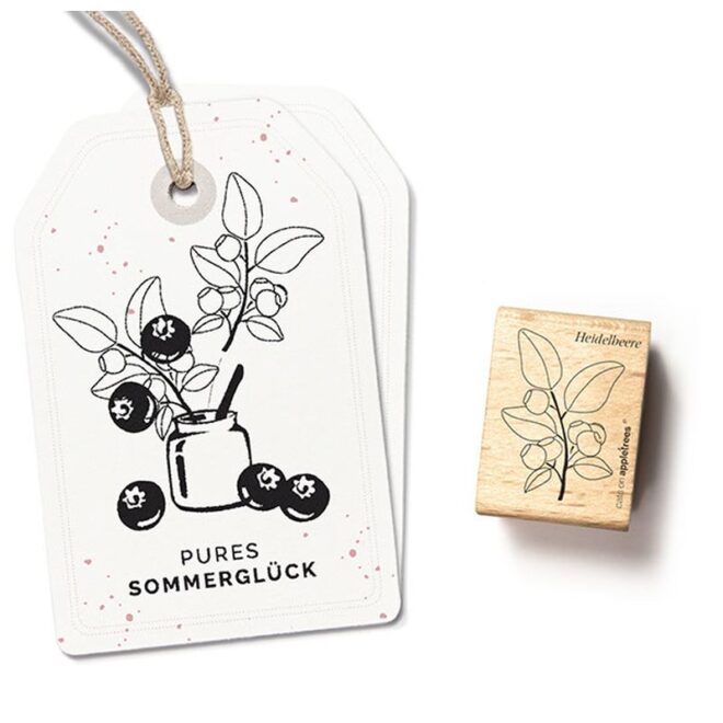 Stempel heidelbeerzweig Erdbeerpunkt Online Shop Schweiz