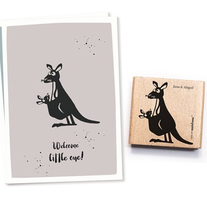 Stempel kaengurus juna abigail 2302 Erdbeerpunkt Online Shop Schweiz