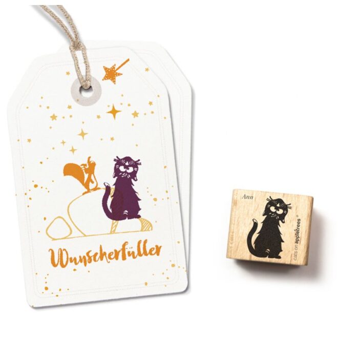 Stempel katze ann Erdbeerpunkt Online Shop Schweiz